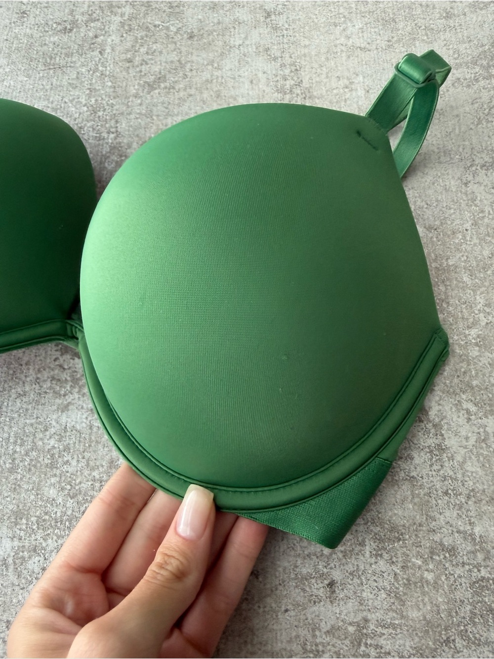 PINK Victoria's Secret Smooth Green T-Shirt Bra - Picture 4 of 4